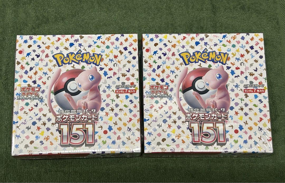 ポケモンカード 151 シュリンク付 未開封BOX