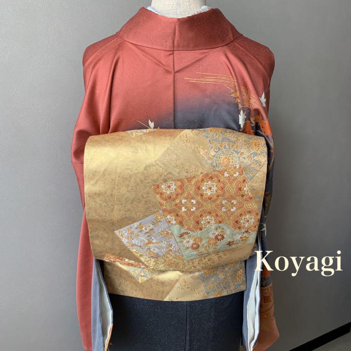 豪華♪♪ 正絹 訪問着 刺繍柄
