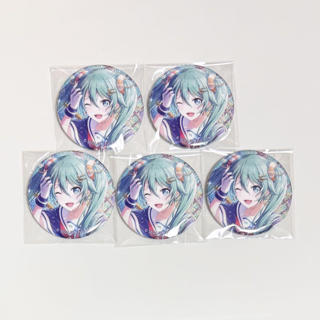 プロセカ グリッター缶バッジ 32B 初音ミク - メルカリ
