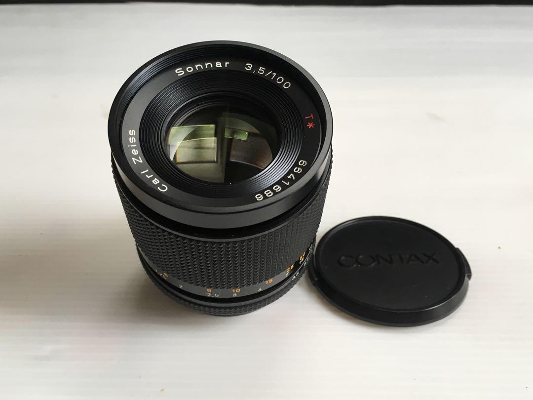 美品　Carl Zeiss Sonnar 3.5/100 レンズ