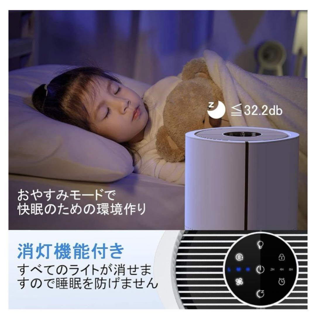 の高性能フィルター＆最大18畳まで対応