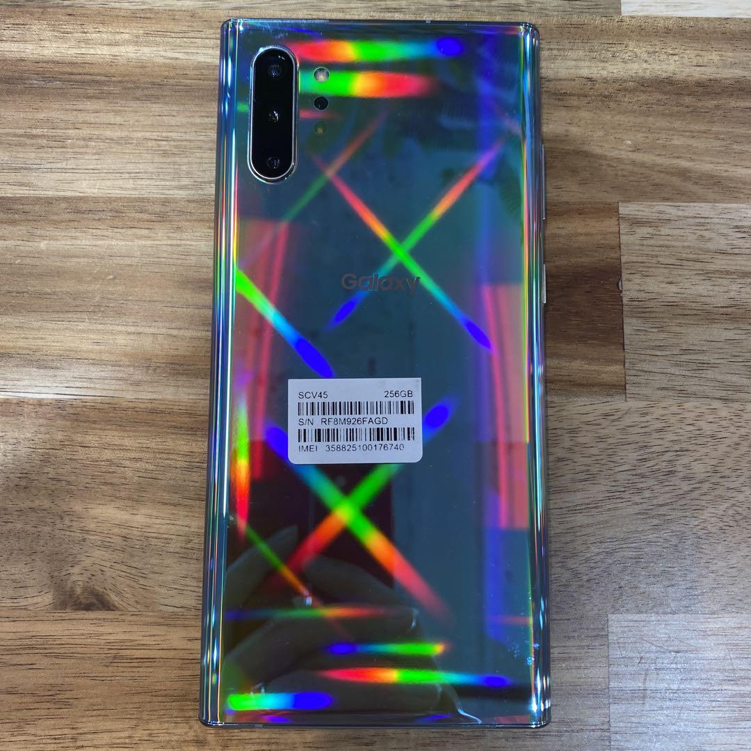 K155 au SIMロック解除済み Galaxy Note10+ SCV45