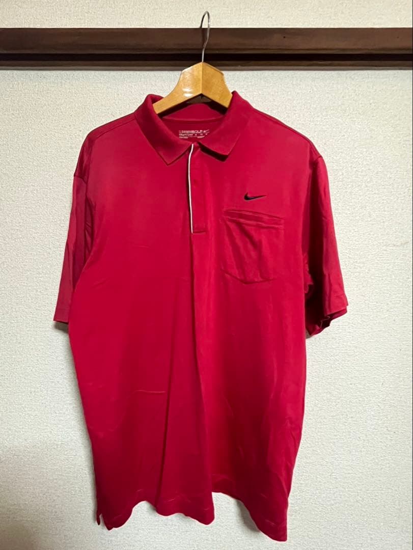 NIKE ポロシャツ 赤