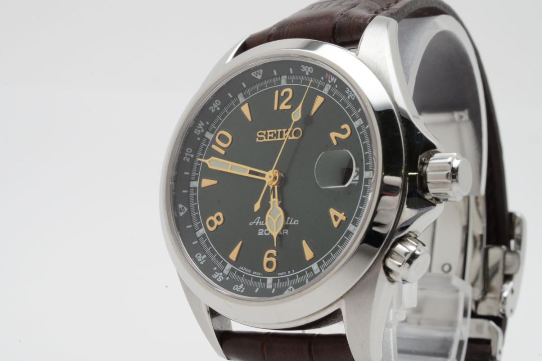 SEIKO アルピニスト SBDC091 グリーン 自動巻き 40mm