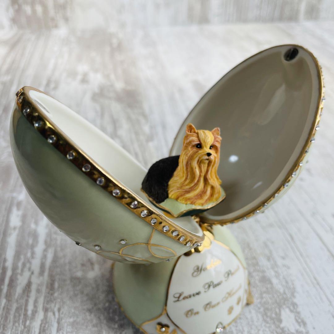 【美品】Ardleigh Elliott ミュージカルエッグ　陶器製 オルゴール