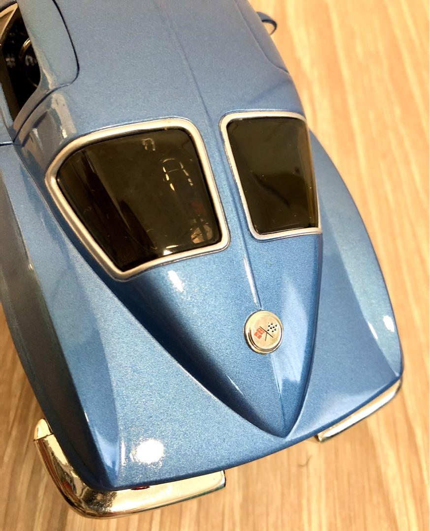 1963シェビィシボレー スティングレー 1/24 Jada TOYS 青い炎