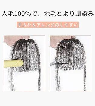 前髪ウィッグ