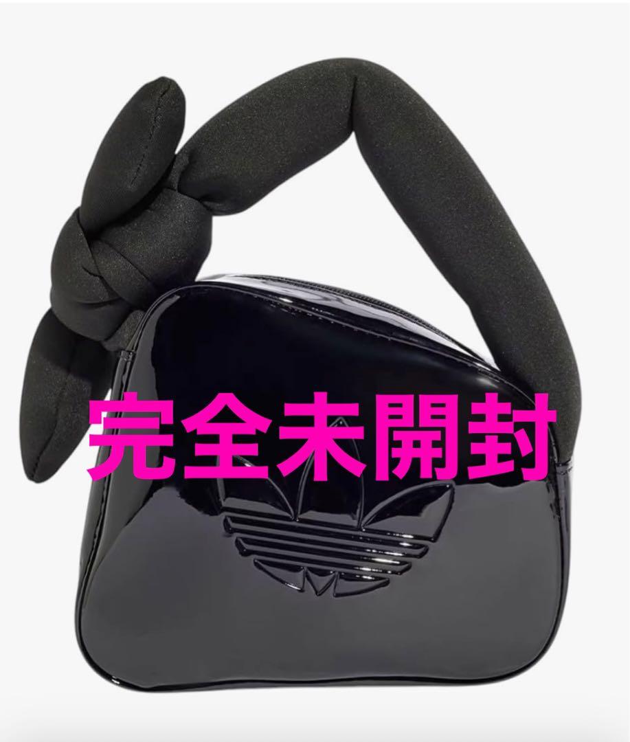 アディダス ミニエアライナー　エナメル　3390 トレフォイル　ハンドバッグ セール】ミニ エアライナーバッグ / アディダスオリジナルス