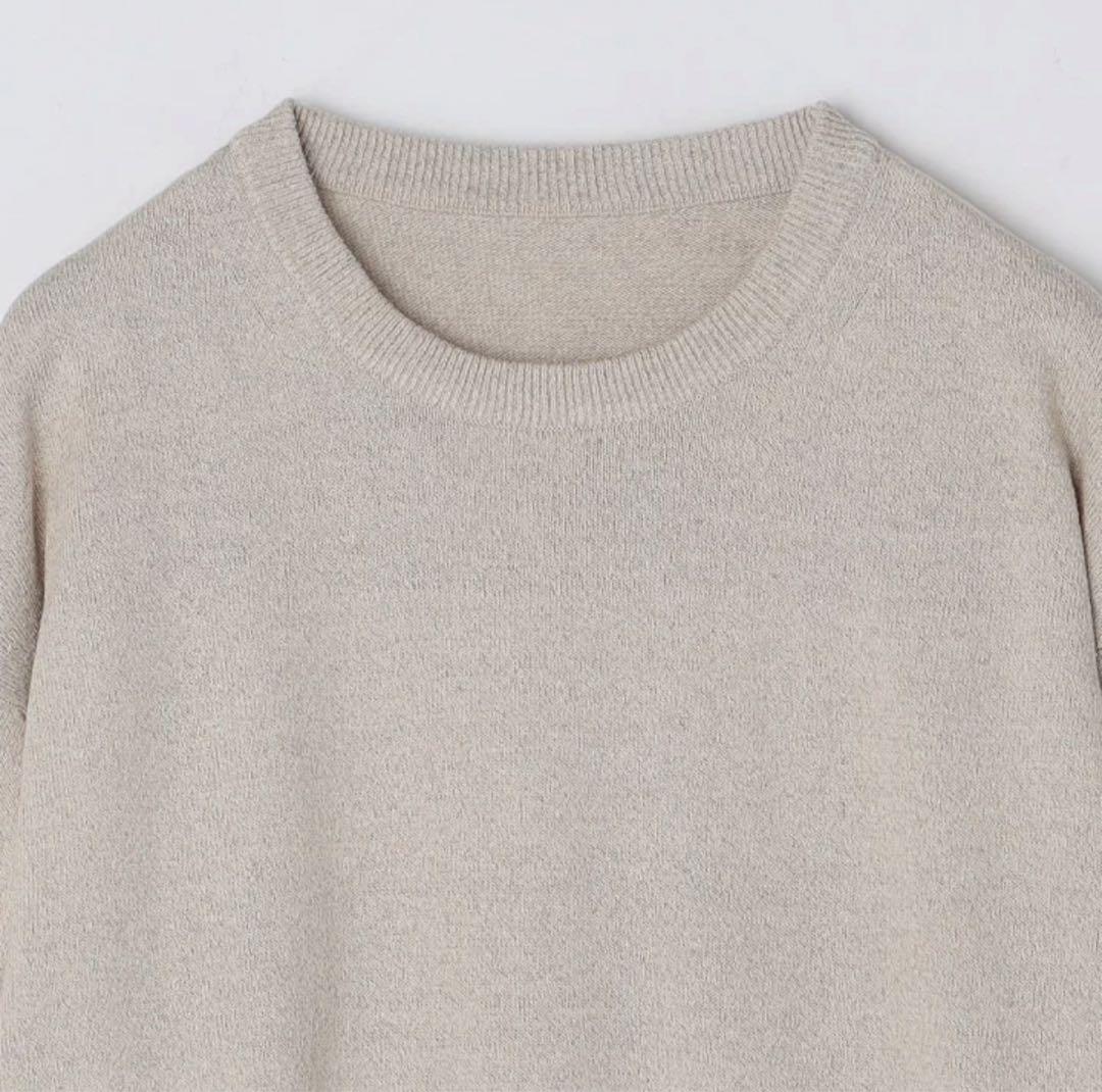 crepuscule Silk Linen L/S シルクリネン ニット