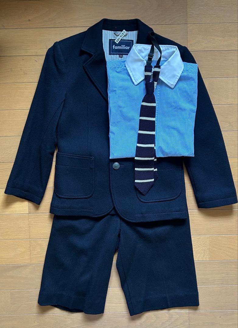 familiar 卒園式 入学式 ジャケットパンツ familiar 卒園式 入学式 ジャケットパンツ