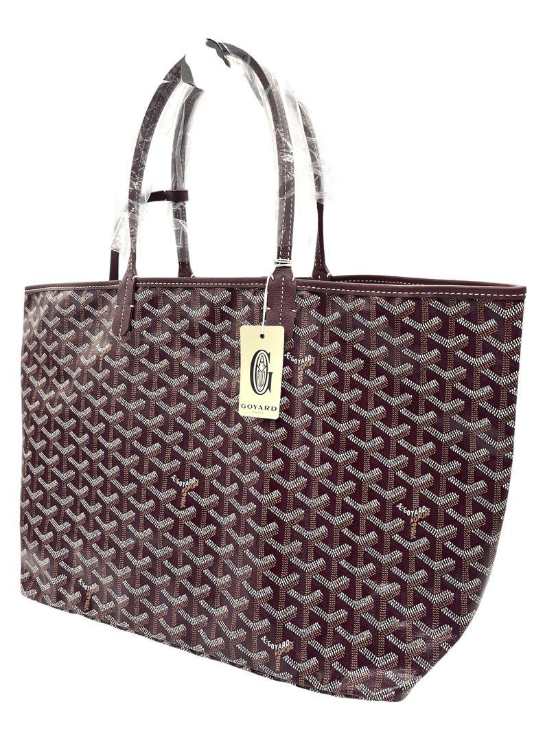 まめ　ゴヤールGOYARDサンルイPMボルドー　美品 新品未使用】GOYARD ゴヤール サンルイPM ボルドー PVC - メルカリ