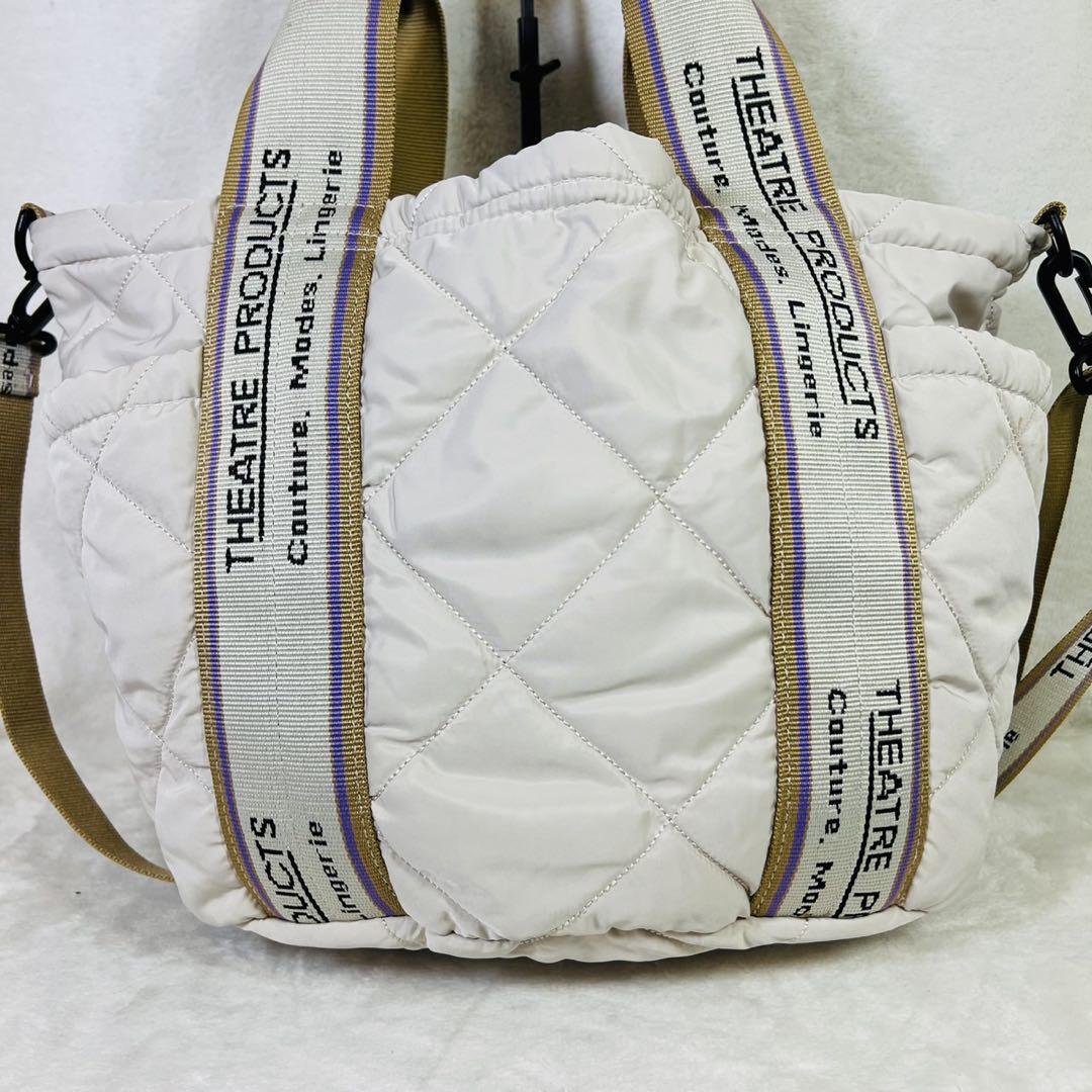 THEATREPRODUCTS キルティング トートバッグ 2way ショルダー