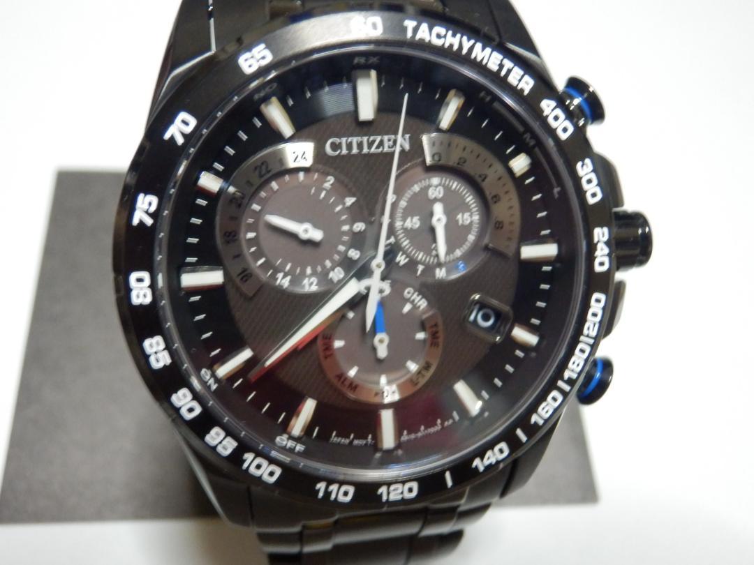 【美品】シチズン 電波時計 AT3025-58E