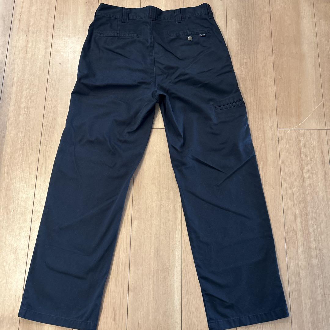 Supreme ワークパンツ 黒　サイズ30