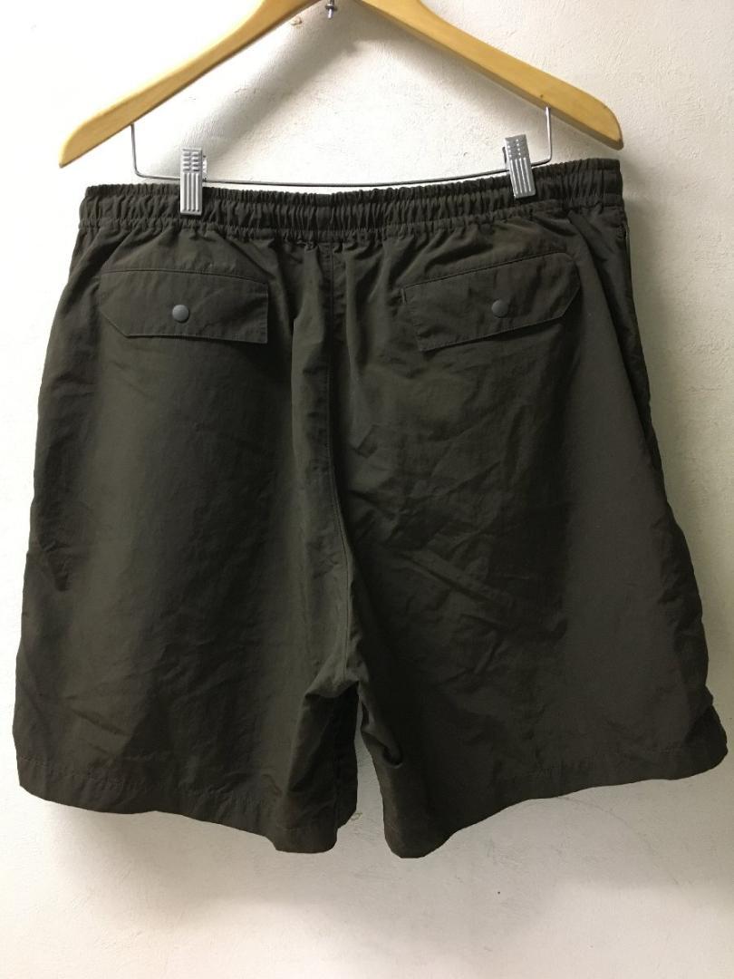 エンノイ 美品 22ss サイズ XL 希少 ナイロン ショーツ 茶系