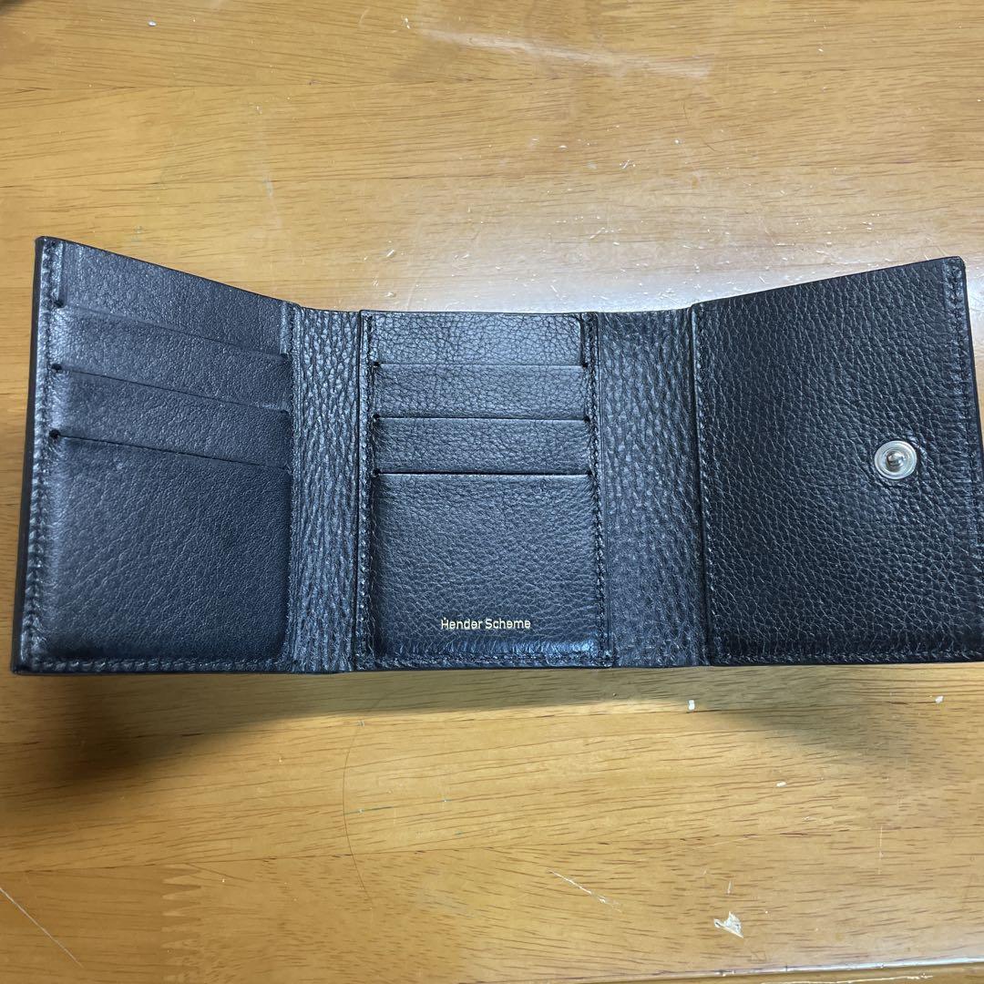 本日限定価格❗️エンダースキーマ 三つ折り財布 ブラック エンダースキーマ 三つ折り財布 ブラック