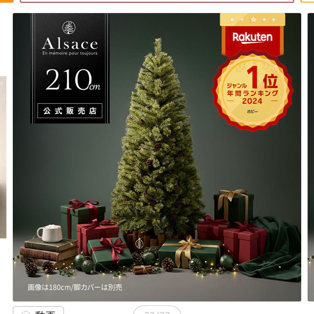 Alsace 210cm 収納ケース付き