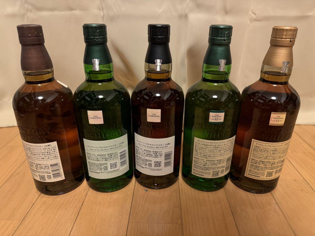 山崎NV/12年/Story of Distillery2024/白州12年等