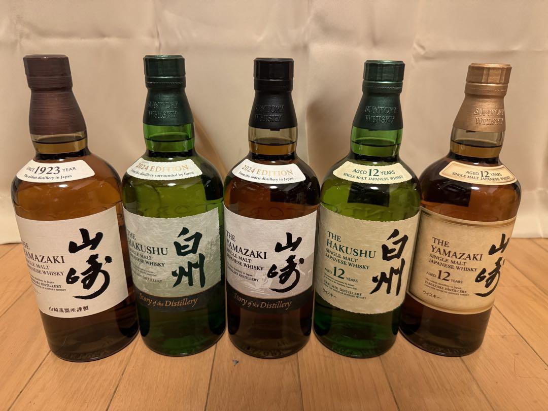 山崎NV/12年/Story of Distillery2024/白州12年等