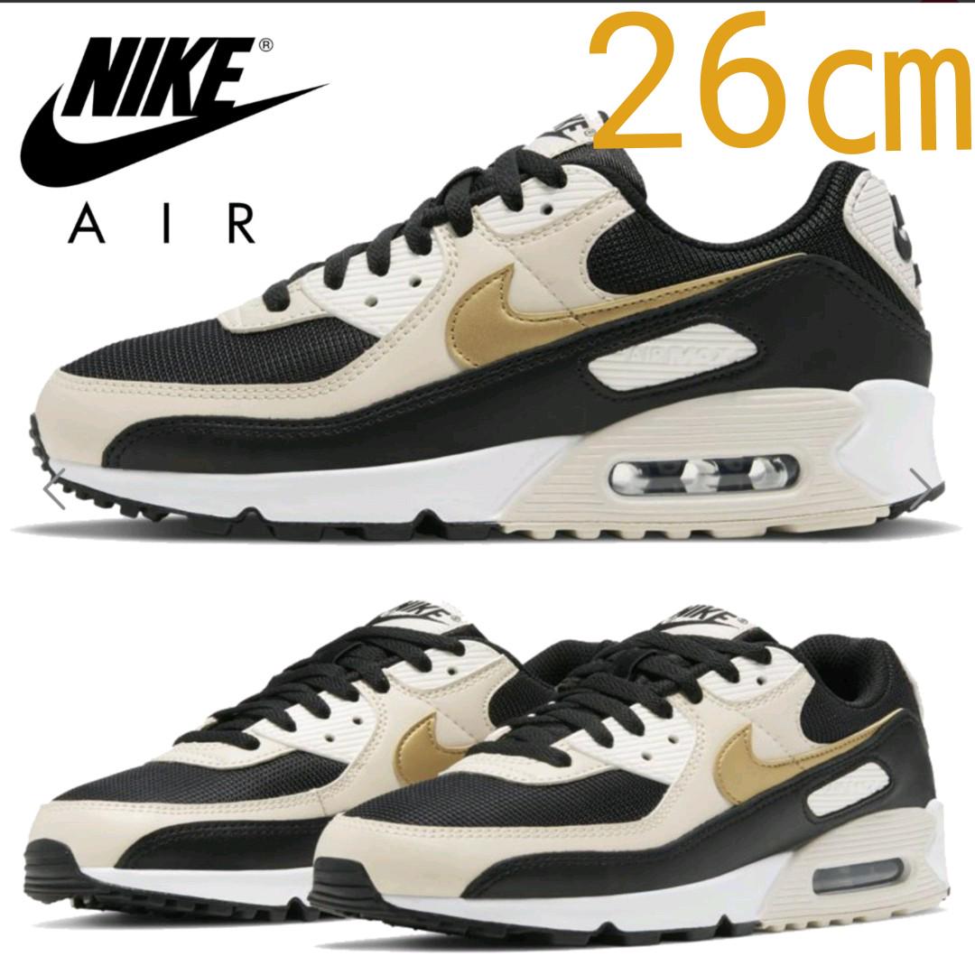 NIKE AIR MAX 90 エアマックス90 メタリックゴールド ベージュ