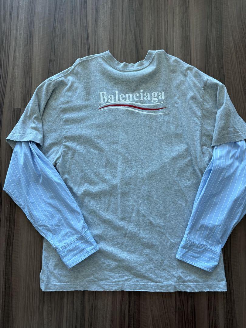 BALENCIAGA Political Campaign Layeredシャツ
