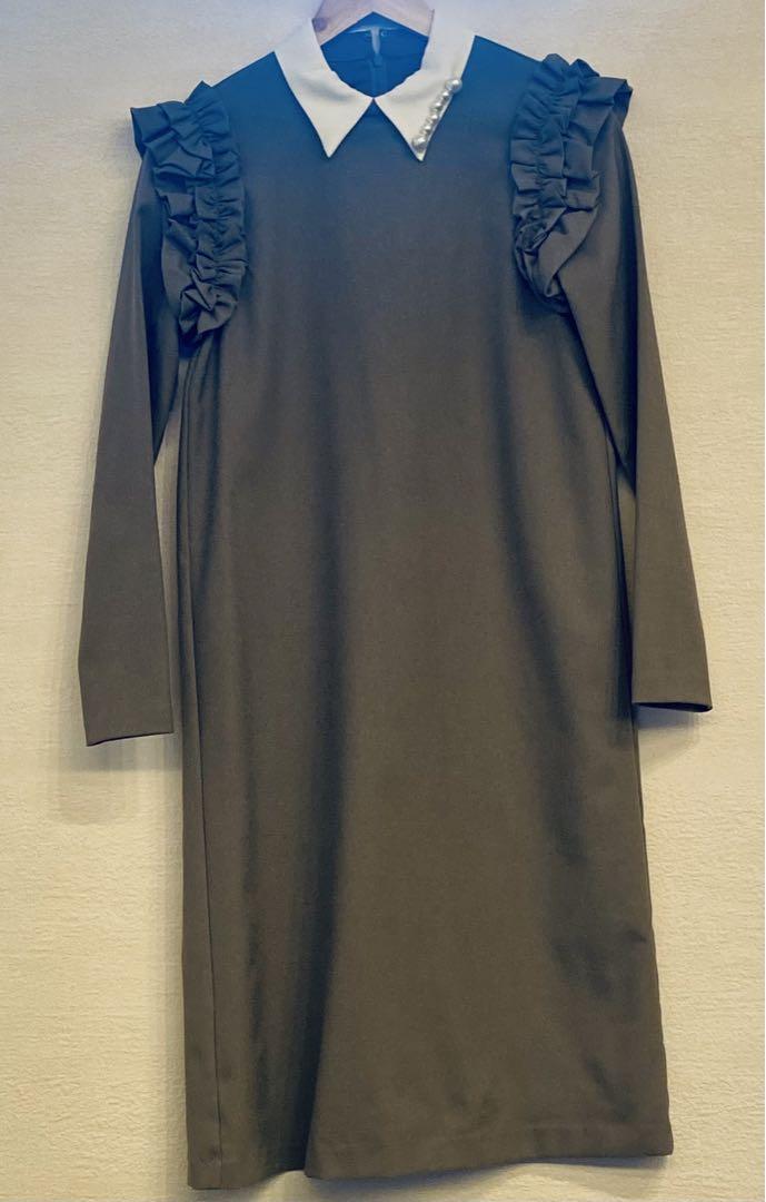 美品】hue day to evening ワンピース ドレス ワンピース