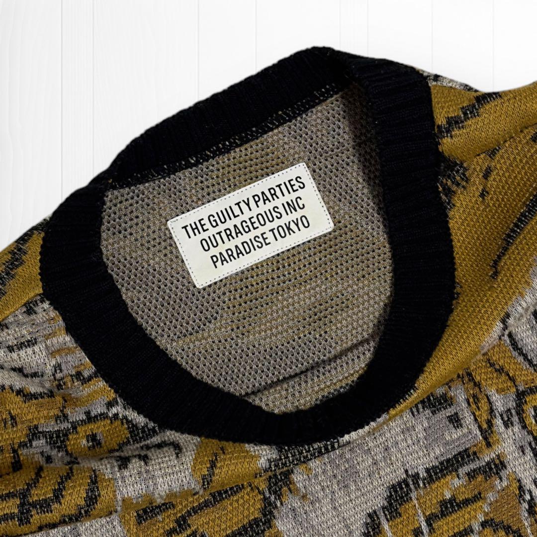 【21FW】WACKO MARIA×Tim lehi JACQUARD 百虎