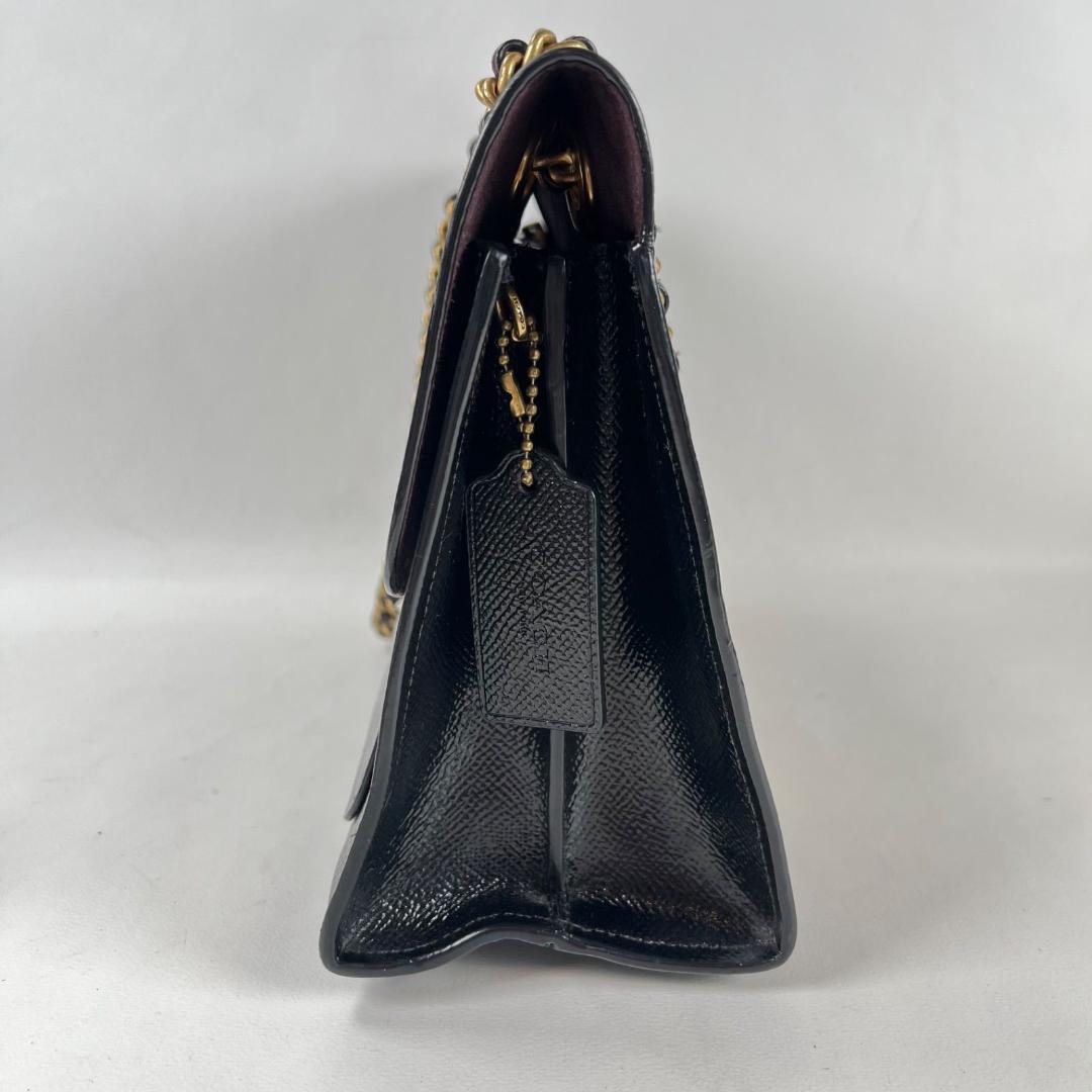COACH コーチ チェーンショルダーバッグ ターンロック 31636