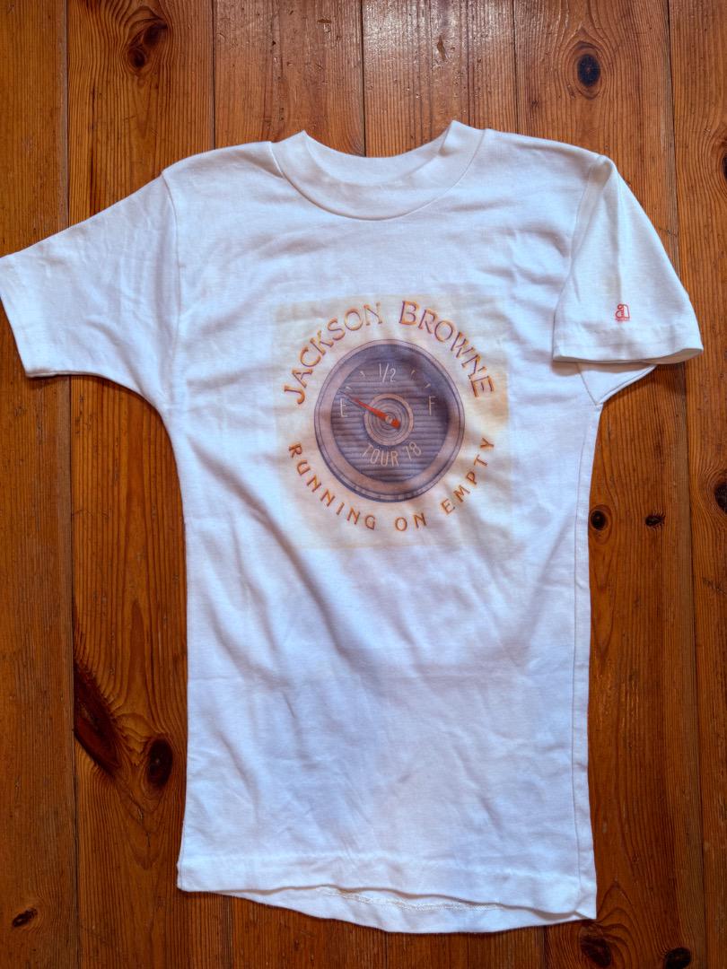 激レア JACKSON BROWNE RUNNING ON EMPTY Tシャツ