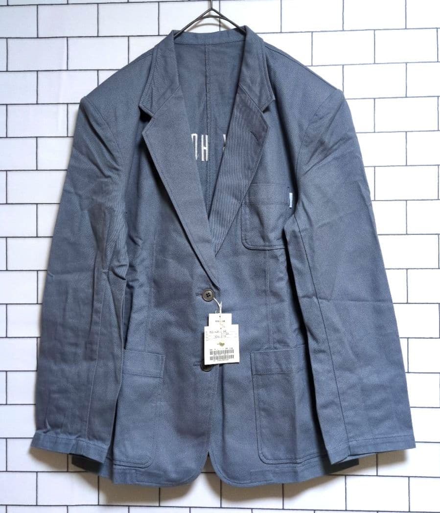 【タグあり】PINKHOUSE　ジャケット　ブルー　綿