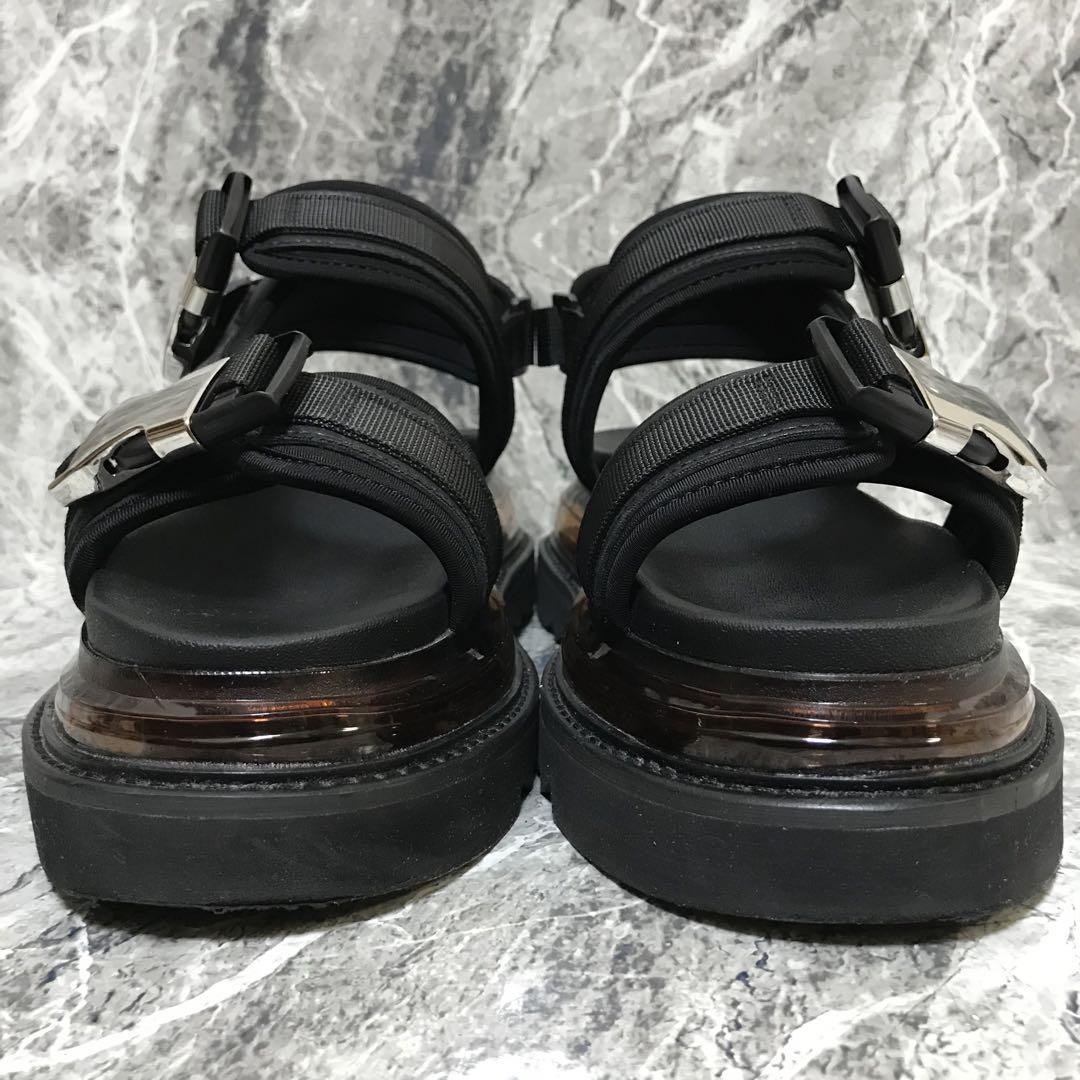 【完売品】美品✨HARE ベルト シャークサンダル Lサイズ ブラック