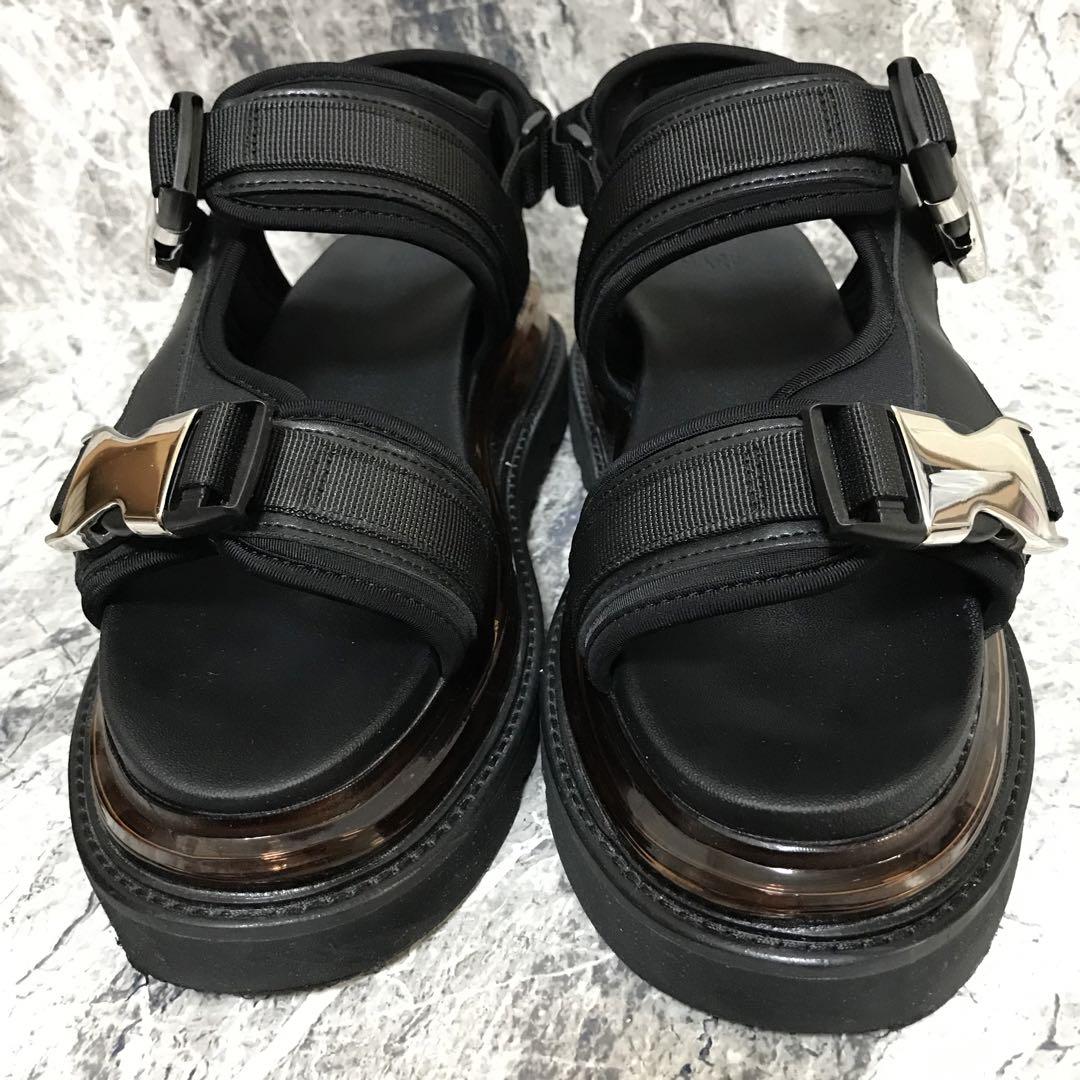 【完売品】美品✨HARE ベルト シャークサンダル Lサイズ ブラック