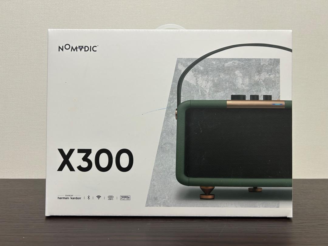 NOMVDIC　X300 スマートポータブルスピーカー & プロジェクター