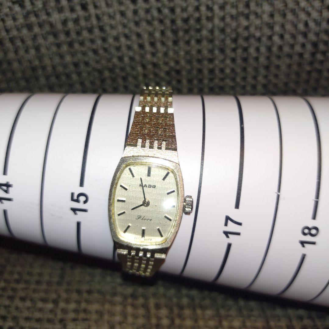 稼働品 RADO flore 手巻 純正ベルト 腕時計 - メルカリ