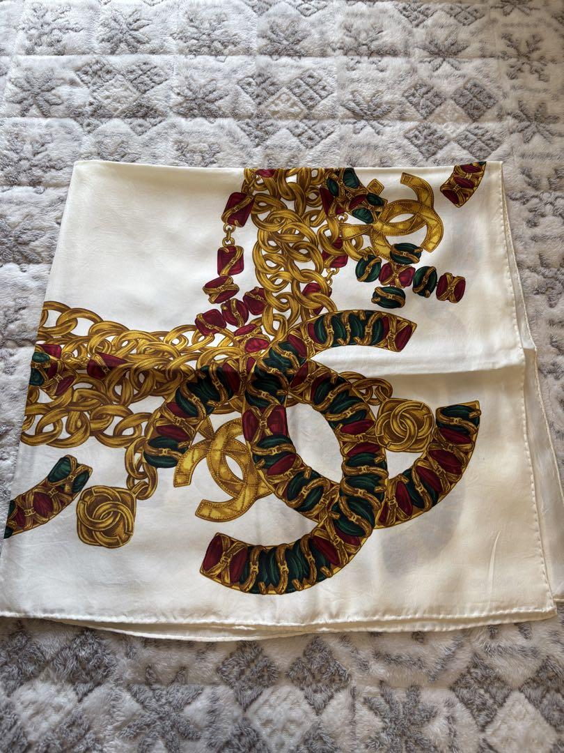 シャネル　スカーフ正規品 美品