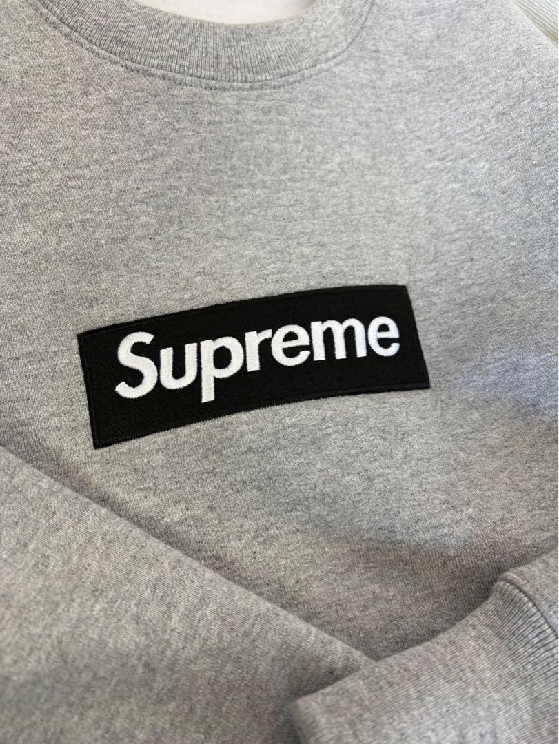 専用supreme box logo ボックスロゴ　グレー　シュプリーム