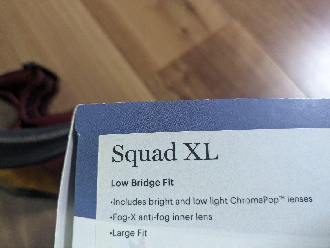 SMITH squad XL 調光レンズ ＋スペアレンズ2枚（調光、クリア）