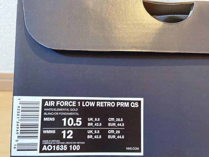 格安正規店 新品タグ付 NIKE ナイキ エアフォース1 LOW RETRO 9INFD-m60230823299 HOT定番人気