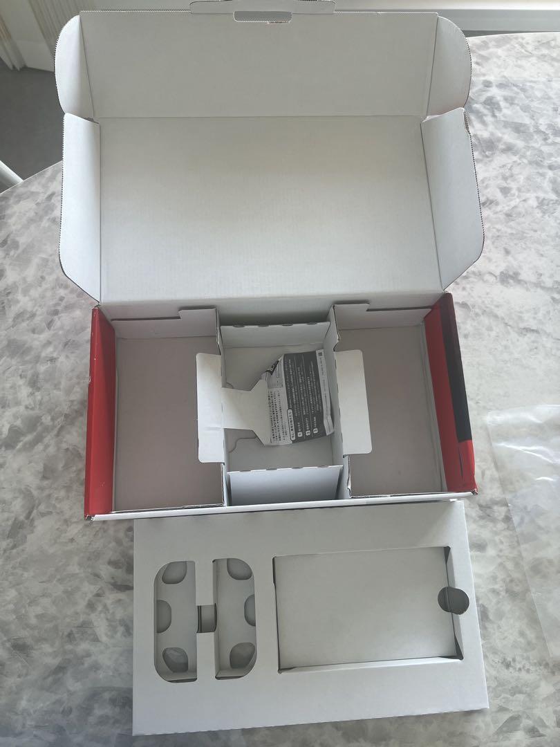 [ほぼ未使用] Nintendo Switch 本体 青/オレンジ ジョイコン