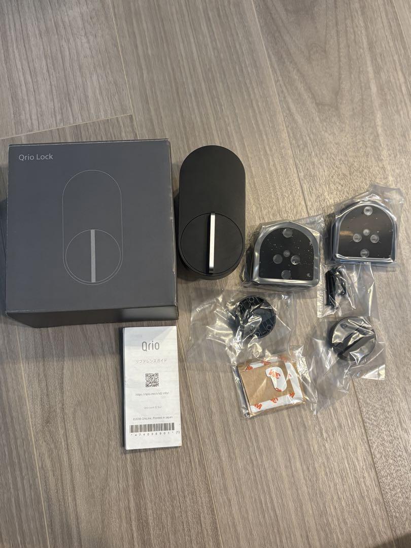 Qrio Lock スマートロック 本体と付属品