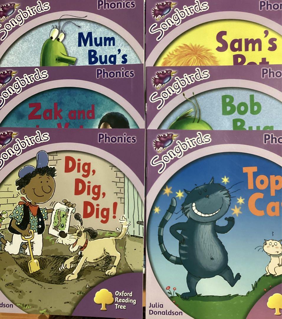絵本・児童書 Oxford Reading Tree Songbirds stage1-6 Oxford Reading Tree: Songbirds Phonics (Stage 1 - 6) – BookXcess