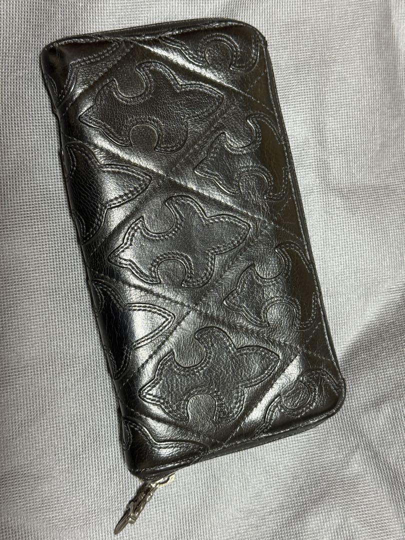 Chrome Hearts REC F ZIP QUILTED CHフレア 財布