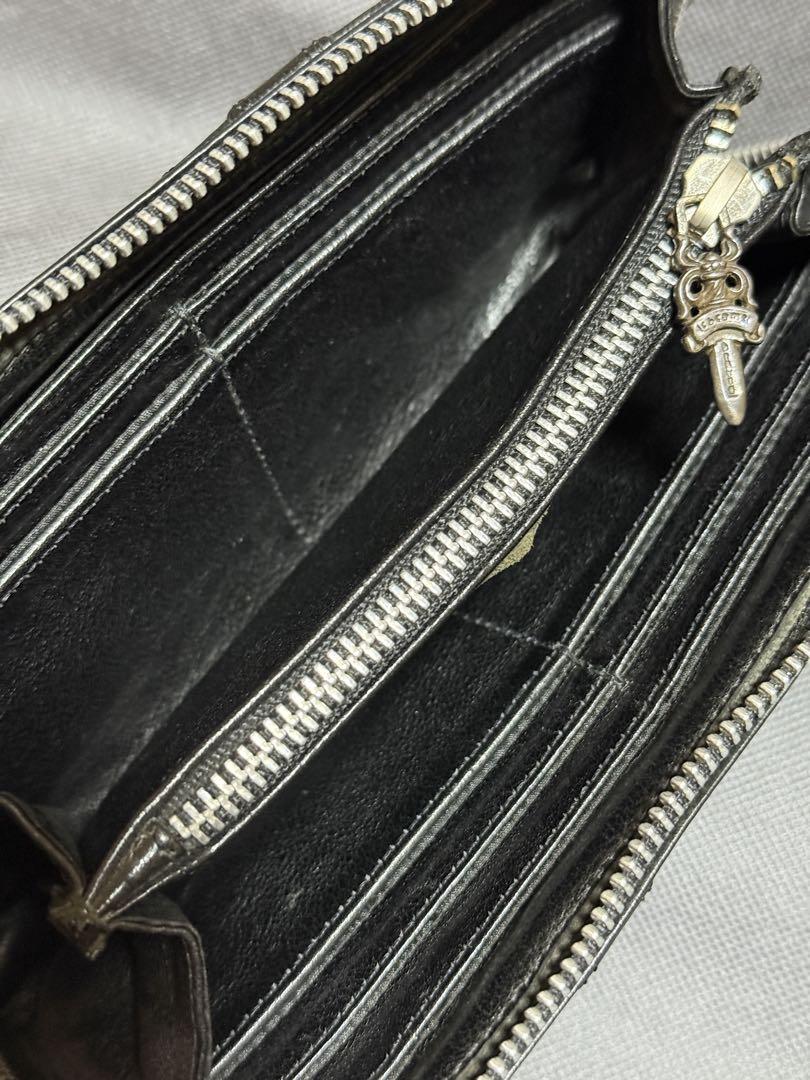Chrome Hearts REC F ZIP QUILTED CHフレア 財布