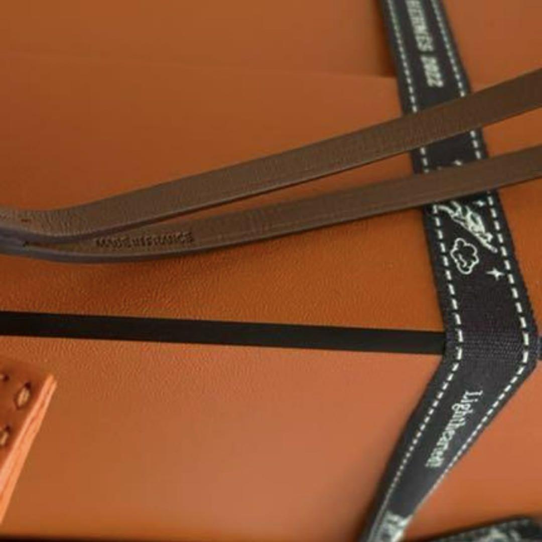 【新品】HERMES エルメス チャーム サックオランジュ オレンジショッパー