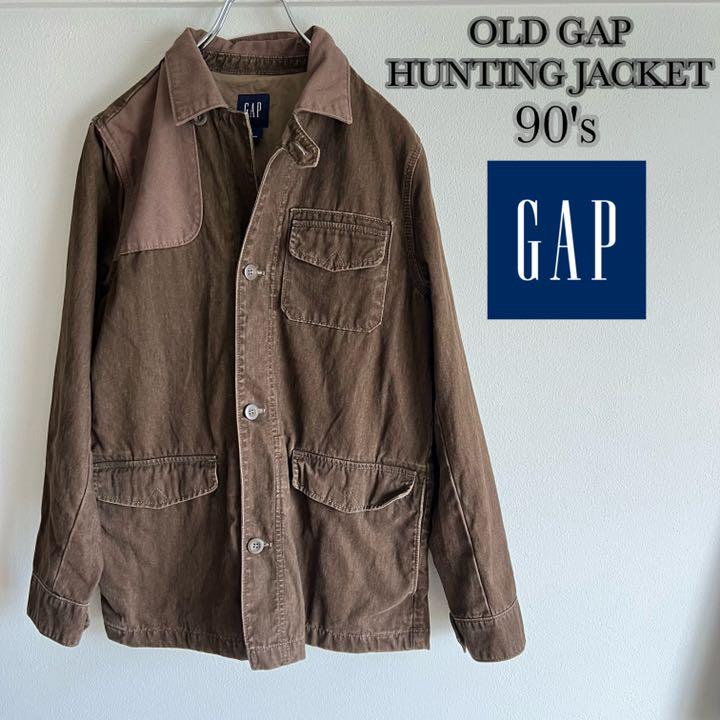 OLD GAP カバーオール ハンティングジャケット90's 古着 - メルカリ OLD GAP カバーオール ハンティングジャケット90's 古着 - メルカリ