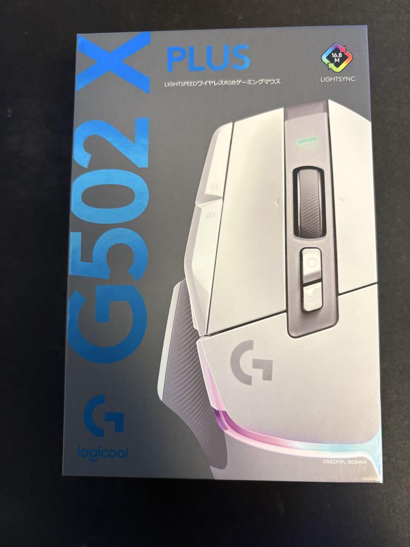 最終値下げ‼️　G502 X PLUS G502XWL-RGBWH◆未使用