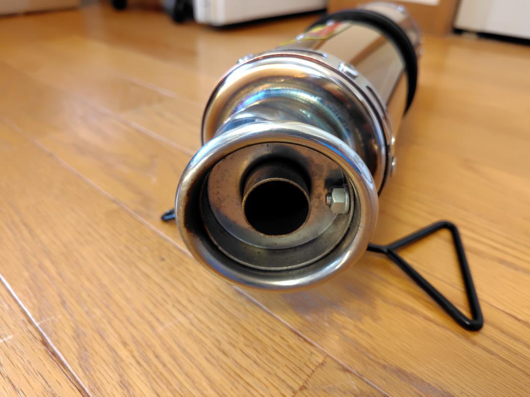 【値下げ】リアライズ　KSR110E（KL110DDF）Tiチタンマフラー