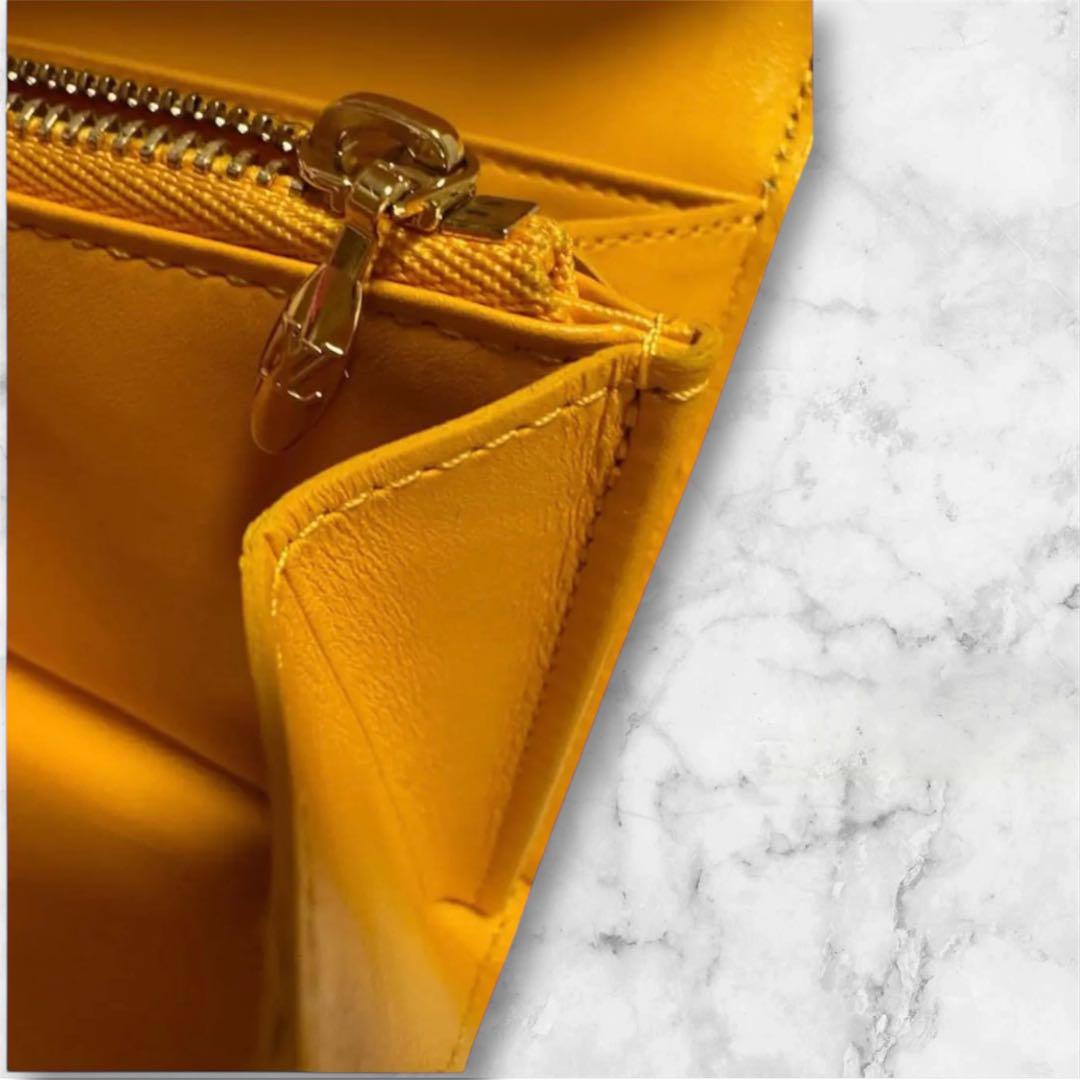 LOUIS VUITTON ルイヴィトン ルイ・ヴィトン イエロー 折り長財布