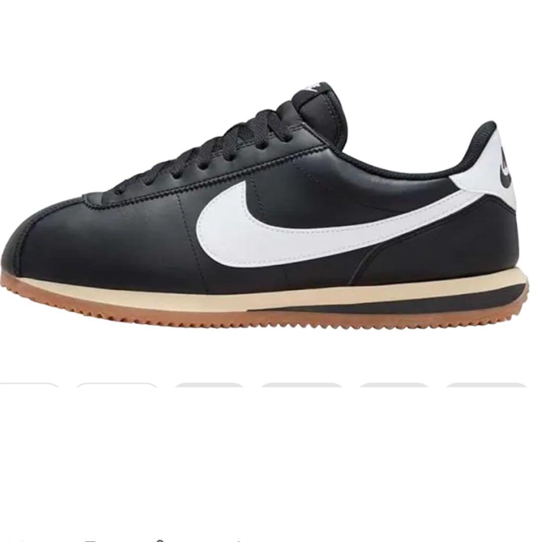 Nike Cortez Black/Gum Medium Brown 27