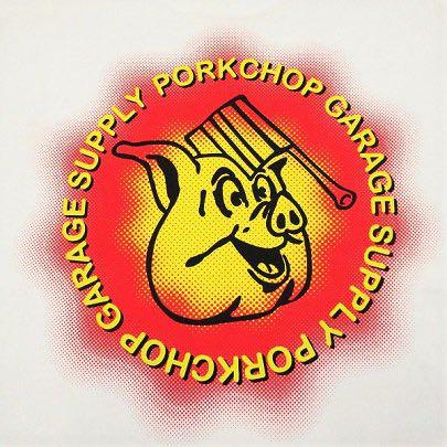正規品在庫 PORKCHOP GARAGE SUPPLY OLD PORK L S TEE y2Fi6-m60239092082 大特価得価